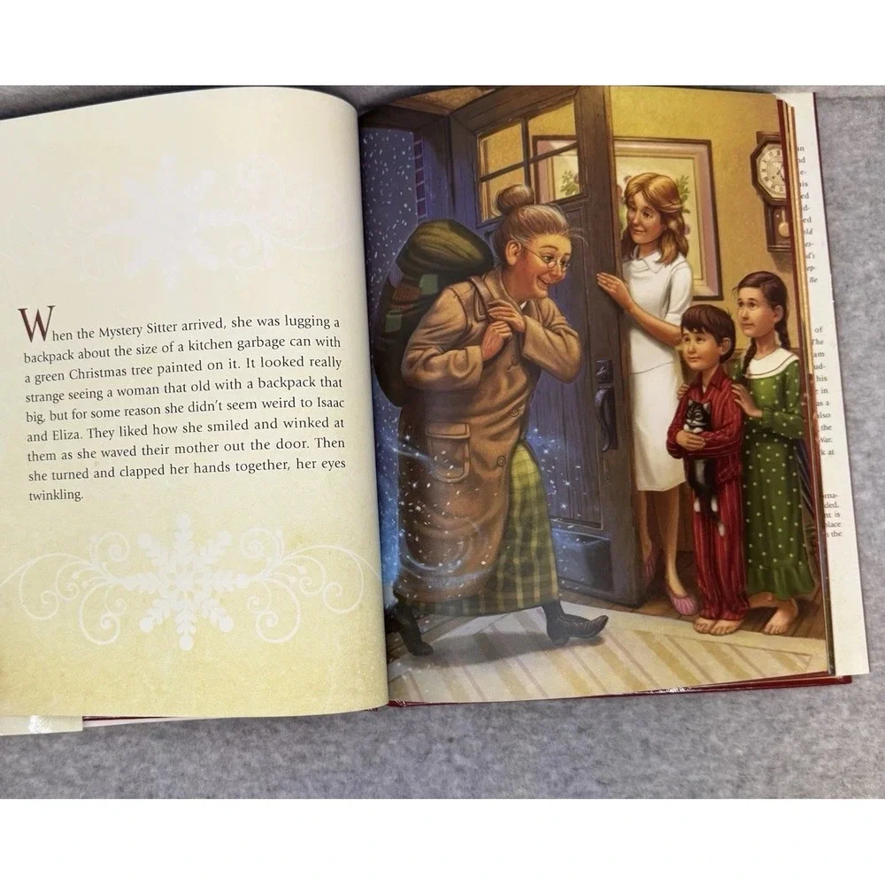 The Forgotten Carols A Christmas Miracle for Isaac and Eliza Hardcover With CD - Picture 5 of 9